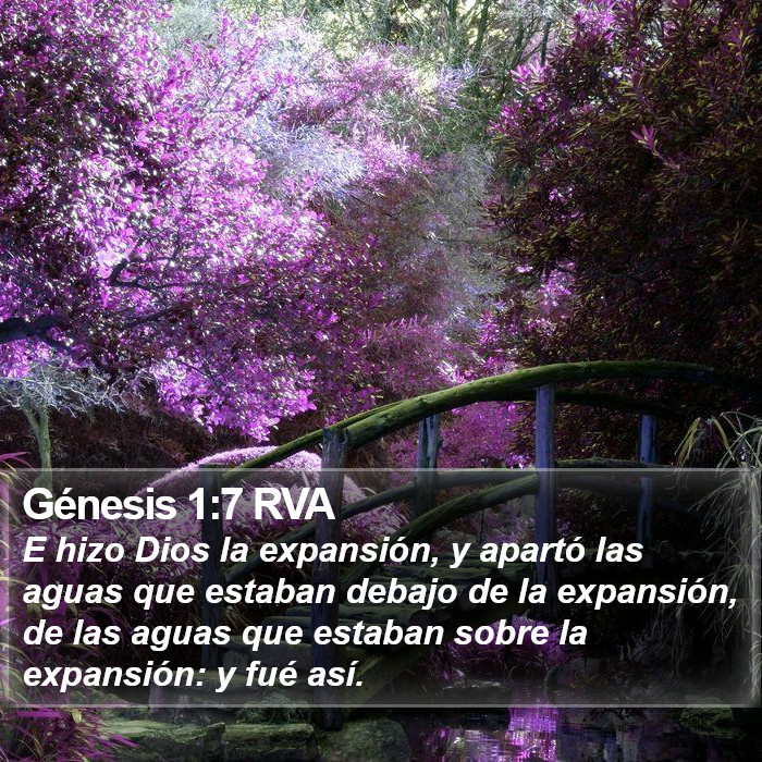 Génesis 1:7 RVA Bible Study