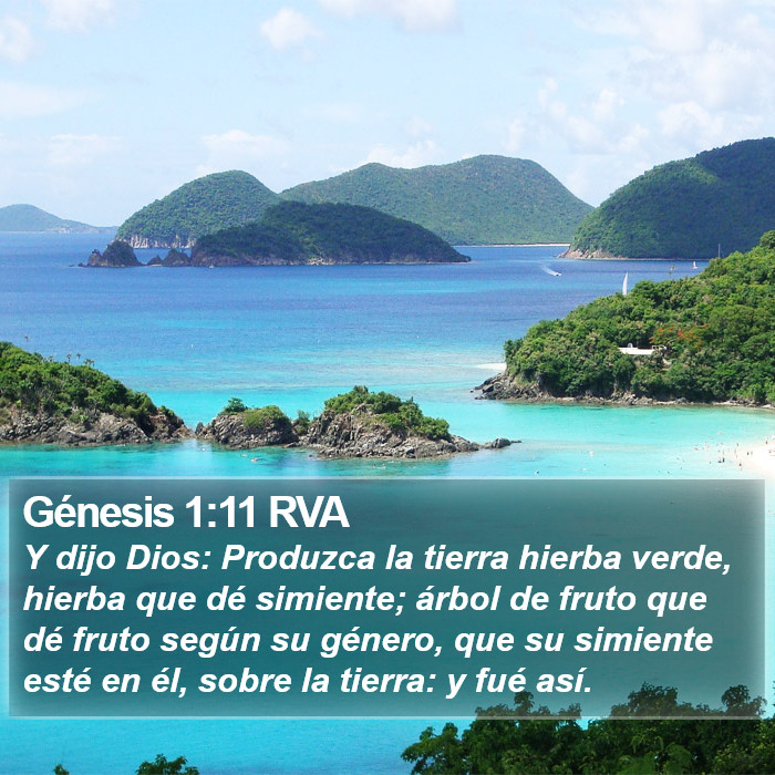 Génesis 1:11 RVA Bible Study