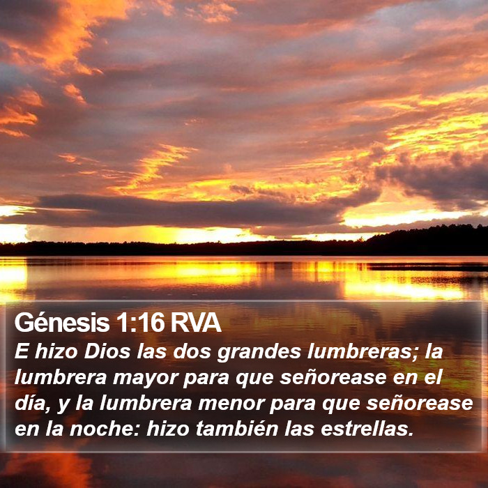 Génesis 1:16 RVA Bible Study