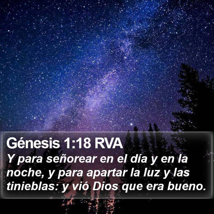 Génesis 1:18 RVA Bible Study