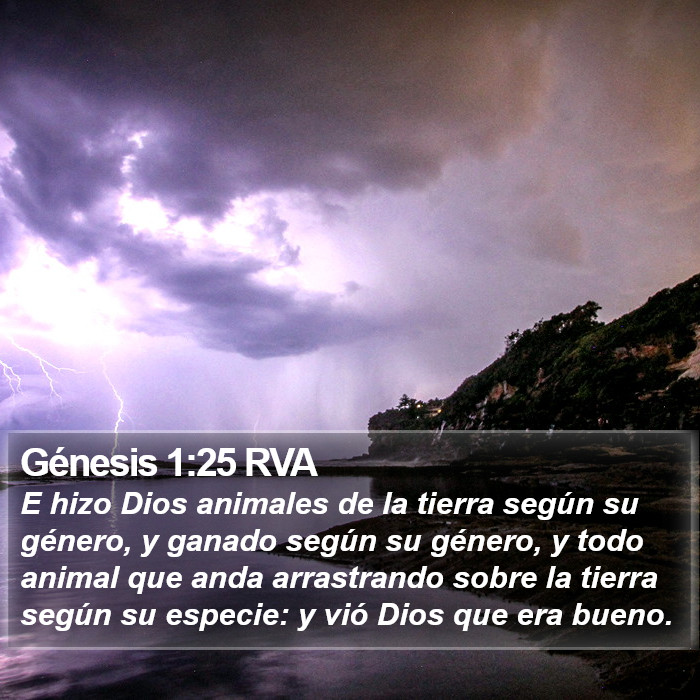 Génesis 1:25 RVA Bible Study