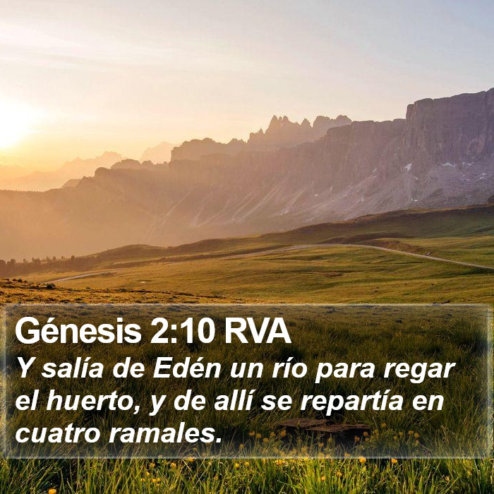 Génesis 2:10 RVA Bible Study