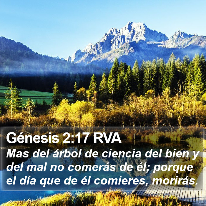 Génesis 2:17 RVA Bible Study