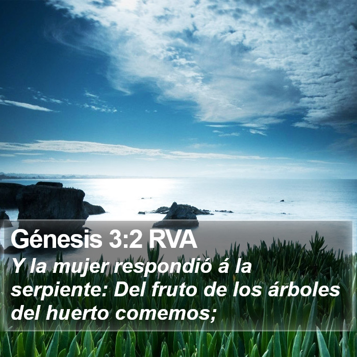 Génesis 3:2 RVA Bible Study