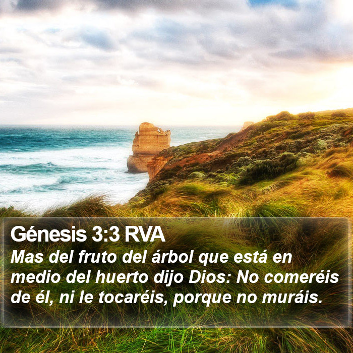 Génesis 3:3 RVA Bible Study