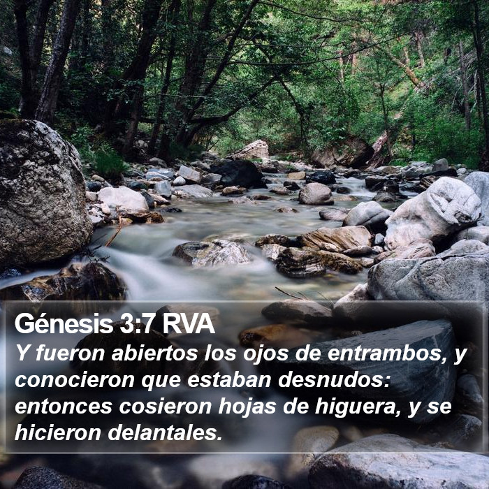 Génesis 3:7 RVA Bible Study