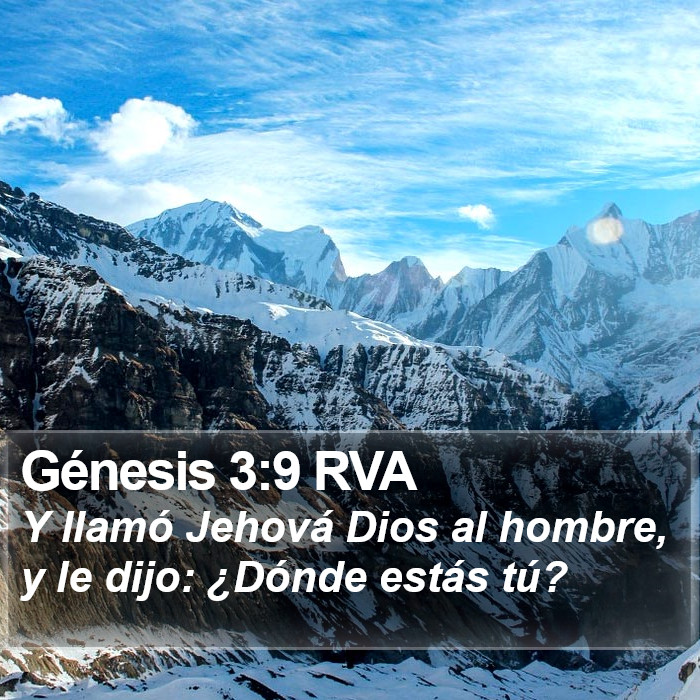 Génesis 3:9 RVA Bible Study