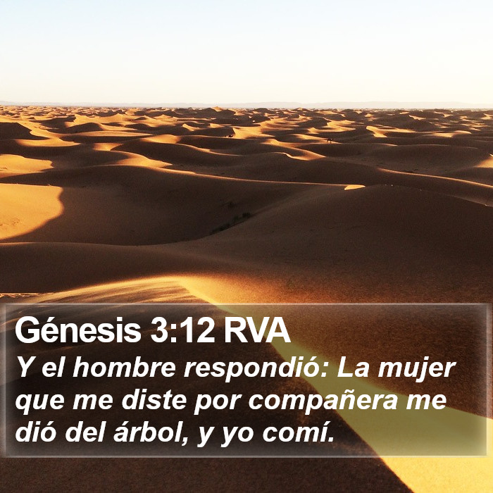 Génesis 3:12 RVA Bible Study