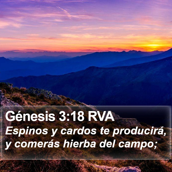 Génesis 3:18 RVA Bible Study