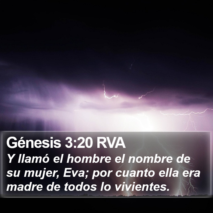 Génesis 3:20 RVA Bible Study