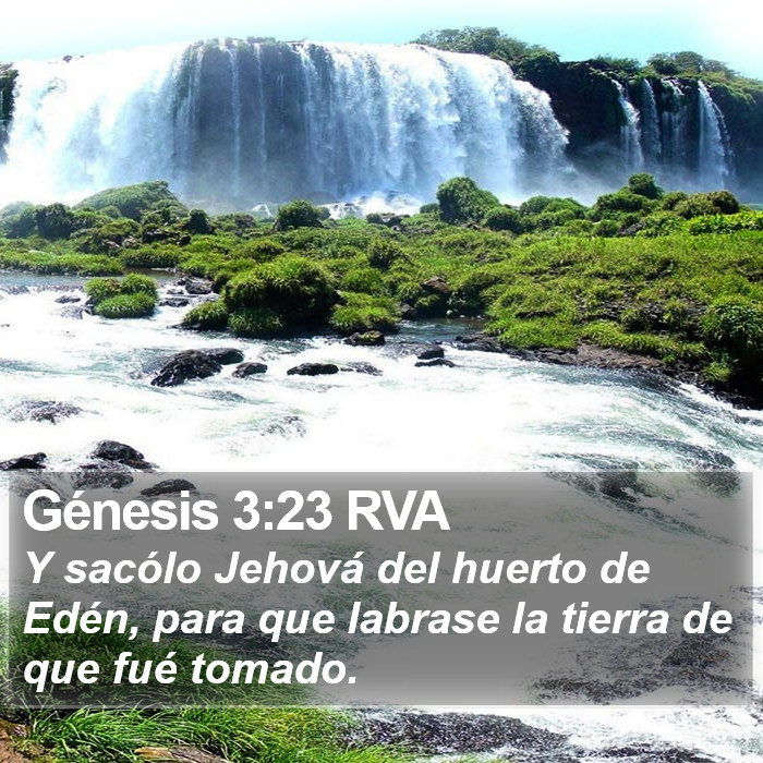 Génesis 3:23 RVA Bible Study