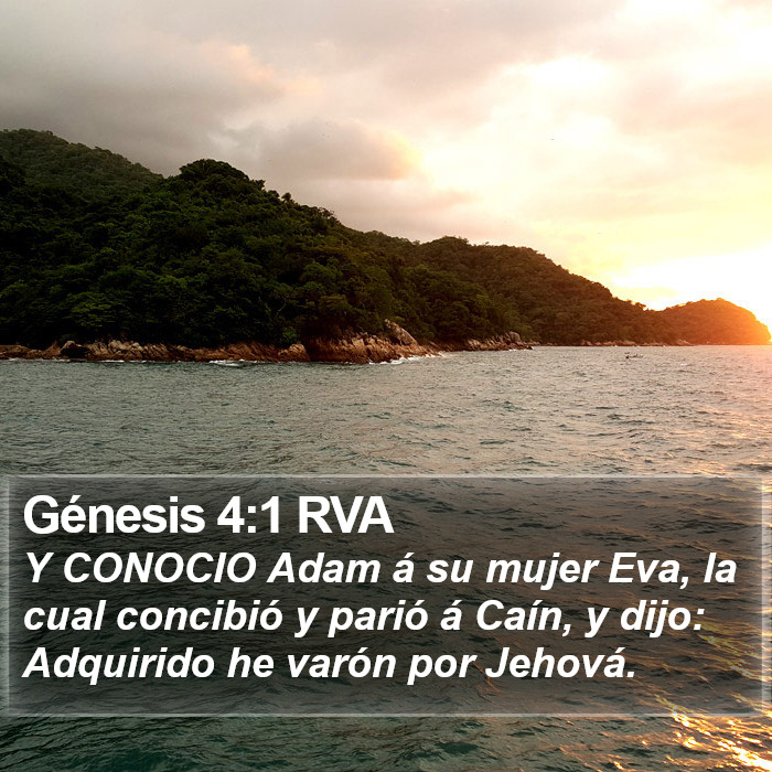 Génesis 4:1 RVA Bible Study