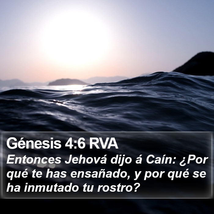 Génesis 4:6 RVA Bible Study