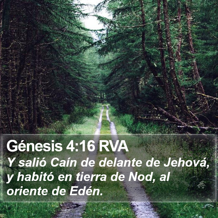 Génesis 4:16 RVA Bible Study