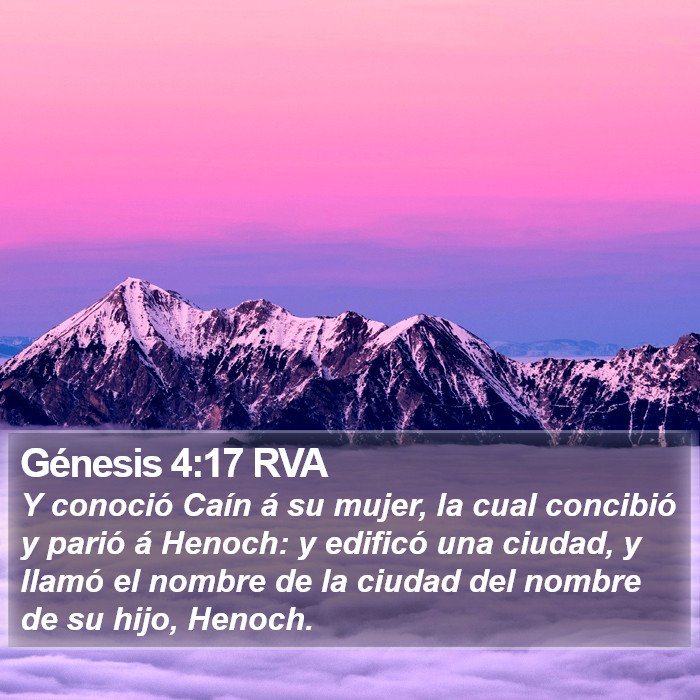 Génesis 4:17 RVA Bible Study