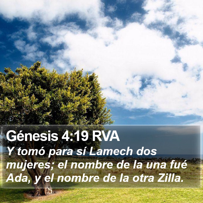 Génesis 4:19 RVA Bible Study