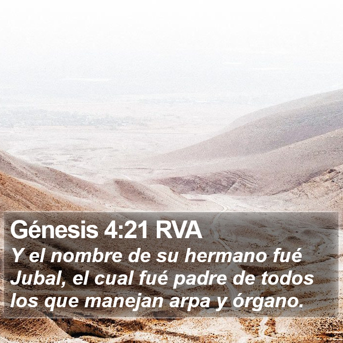 Génesis 4:21 RVA Bible Study