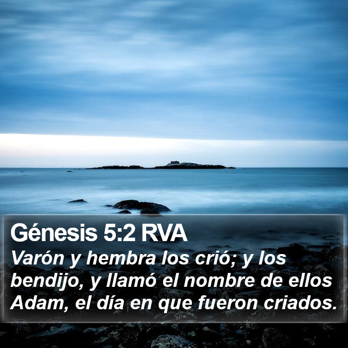 Génesis 5:2 RVA Bible Study