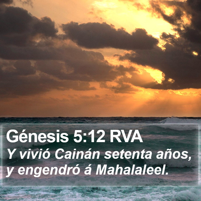 Génesis 5:12 RVA Bible Study