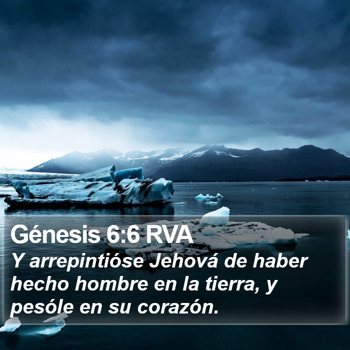 Génesis 6:6 RVA Bible Study