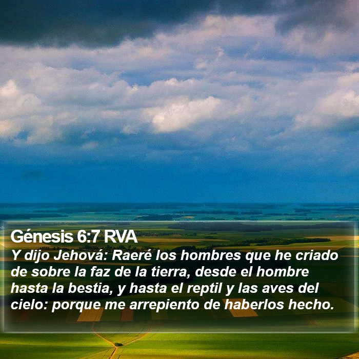 Génesis 6:7 RVA Bible Study