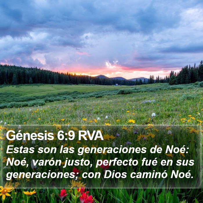 Génesis 6:9 RVA Bible Study