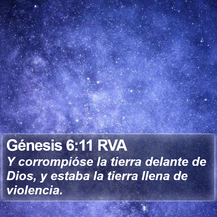 Génesis 6:11 RVA Bible Study