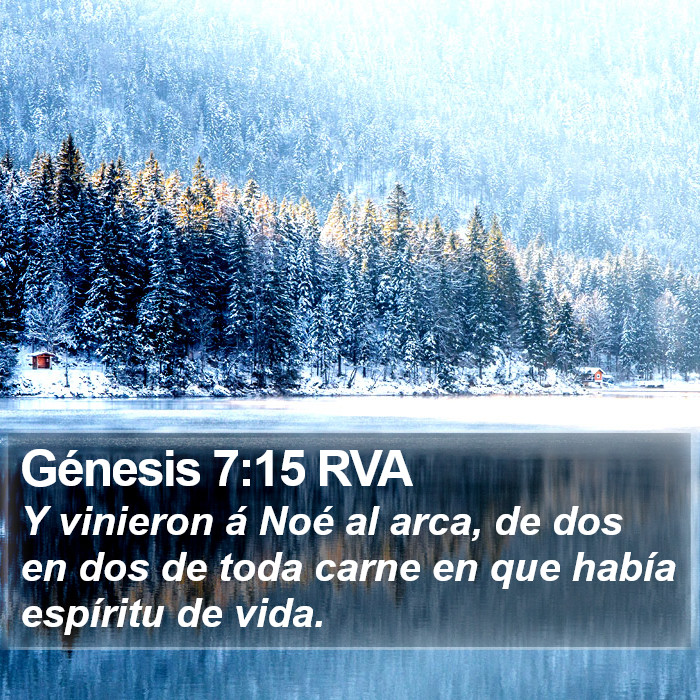 Génesis 7:15 RVA Bible Study