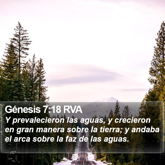 Génesis 7:18 RVA Bible Study