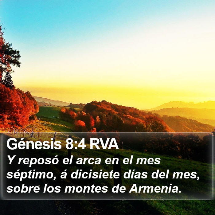 Génesis 8:4 RVA Bible Study