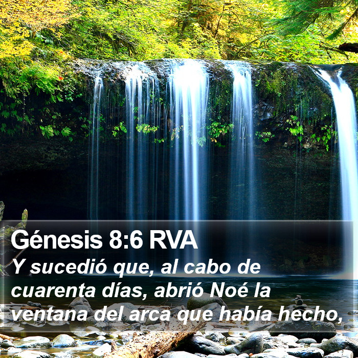 Génesis 8:6 RVA Bible Study