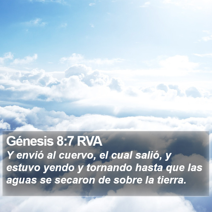 Génesis 8:7 RVA Bible Study