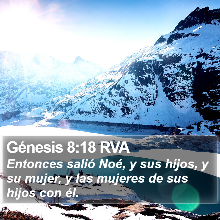 Génesis 8:18 RVA Bible Study