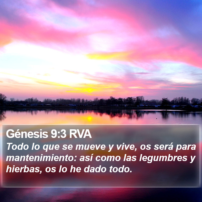 Génesis 9:3 RVA Bible Study