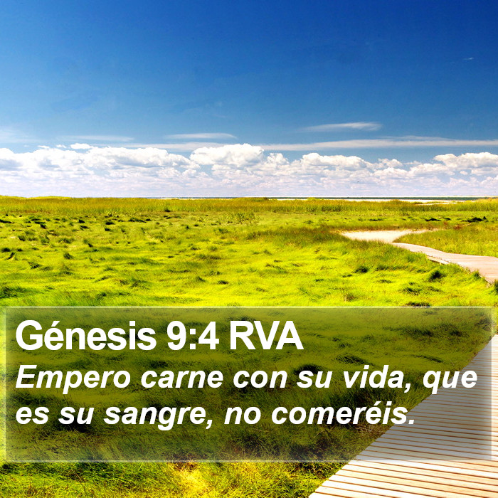 Génesis 9:4 RVA Bible Study