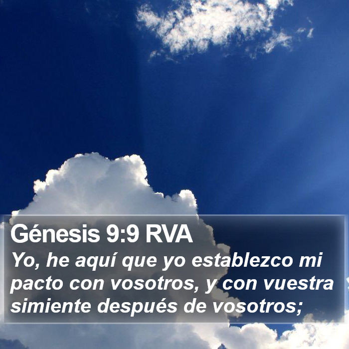 Génesis 9:9 RVA Bible Study