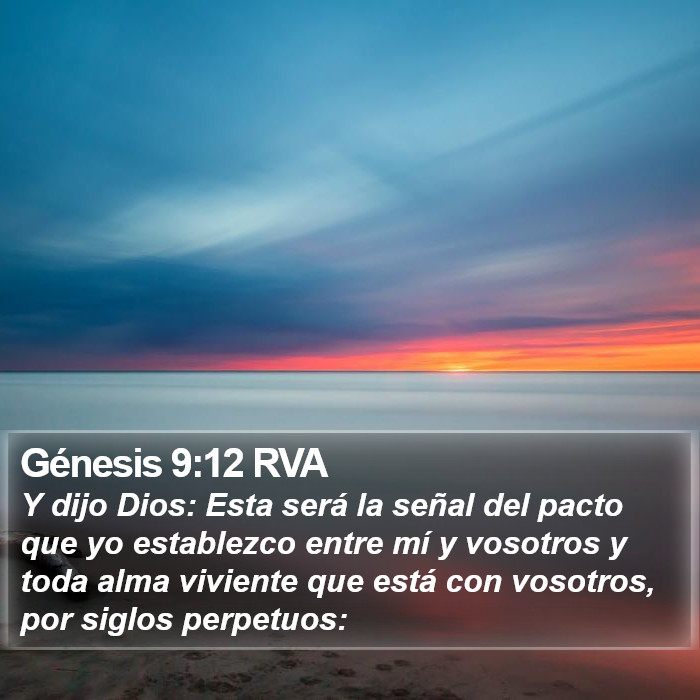 Génesis 9:12 RVA Bible Study