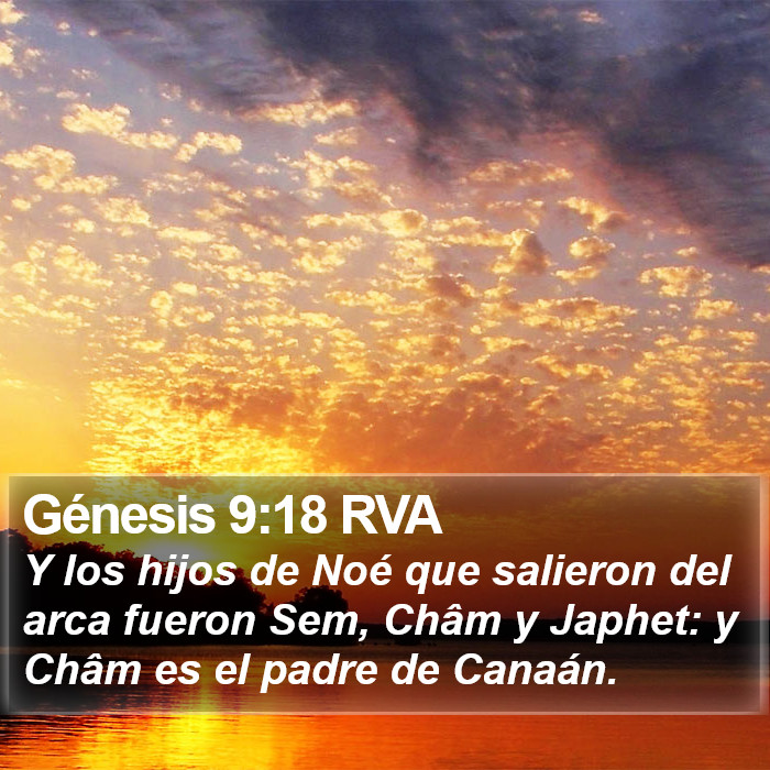 Génesis 9:18 RVA Bible Study