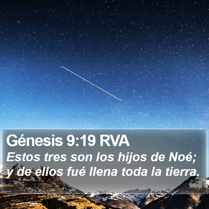 Génesis 9:19 RVA Bible Study