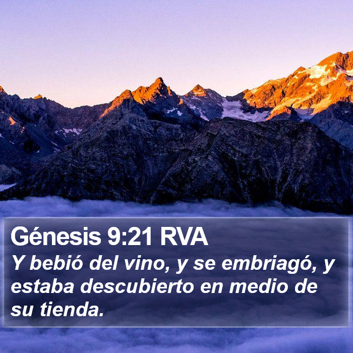 Génesis 9:21 RVA Bible Study