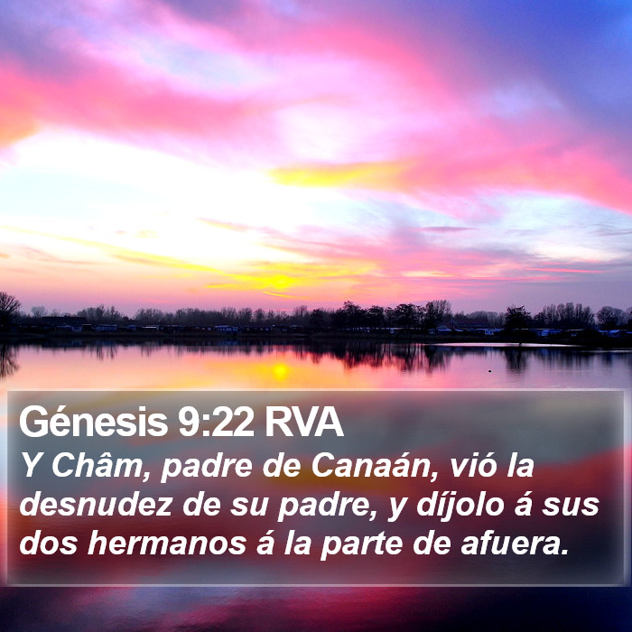 Génesis 9:22 RVA Bible Study