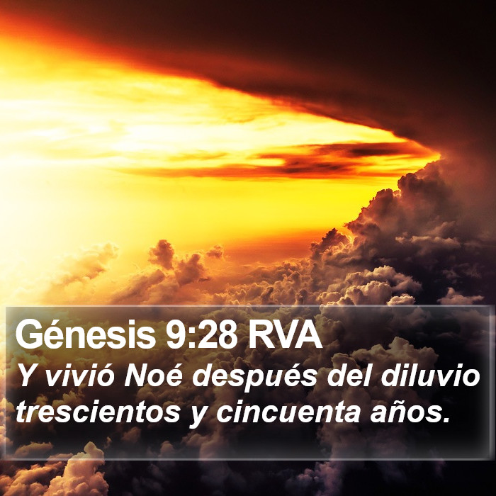 Génesis 9:28 RVA Bible Study