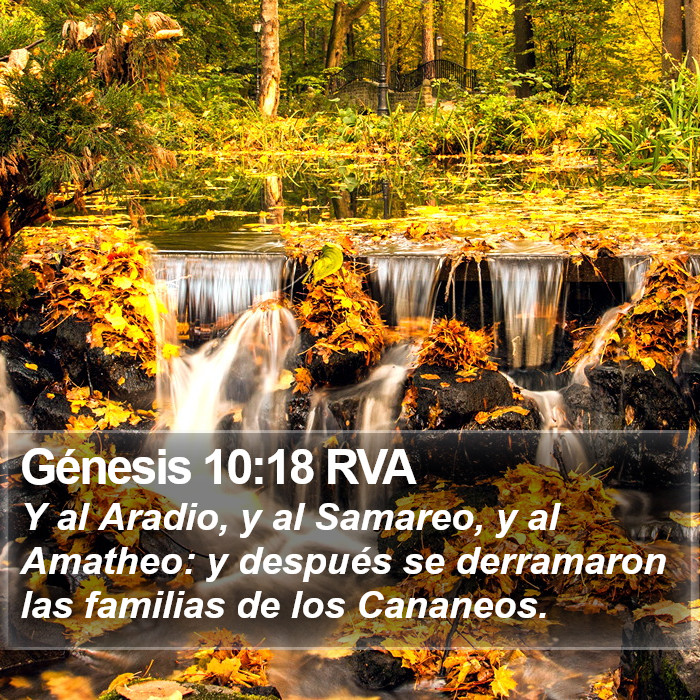 Génesis 10:18 RVA Bible Study