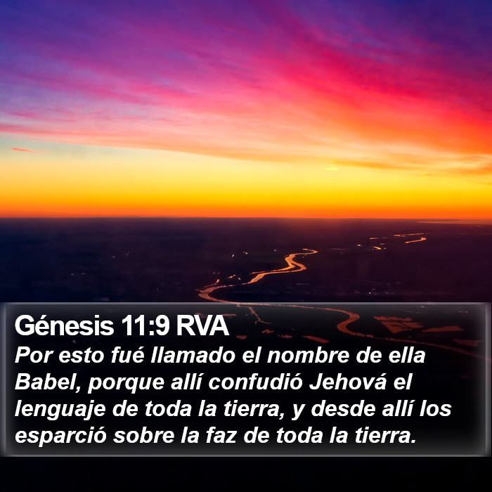 Génesis 11:9 RVA Bible Study