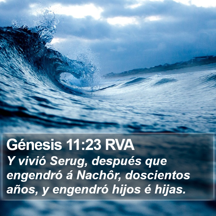 Génesis 11:23 RVA Bible Study