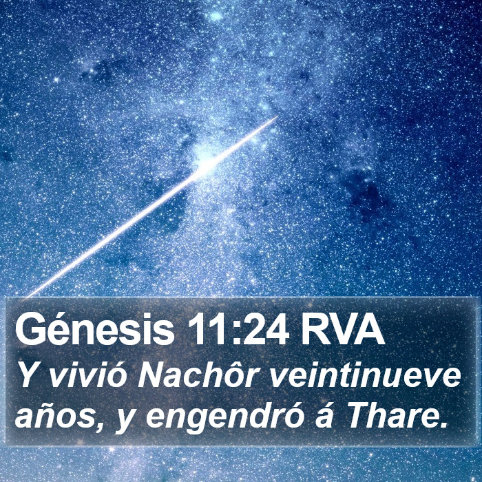 Génesis 11:24 RVA Bible Study