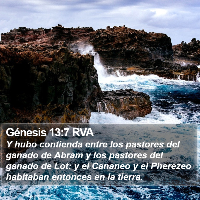 Génesis 13:7 RVA Bible Study