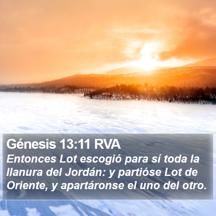 Génesis 13:11 RVA Bible Study