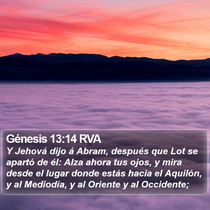 Génesis 13:14 RVA Bible Study