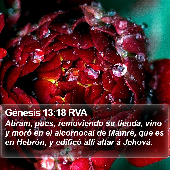 Génesis 13:18 RVA Bible Study